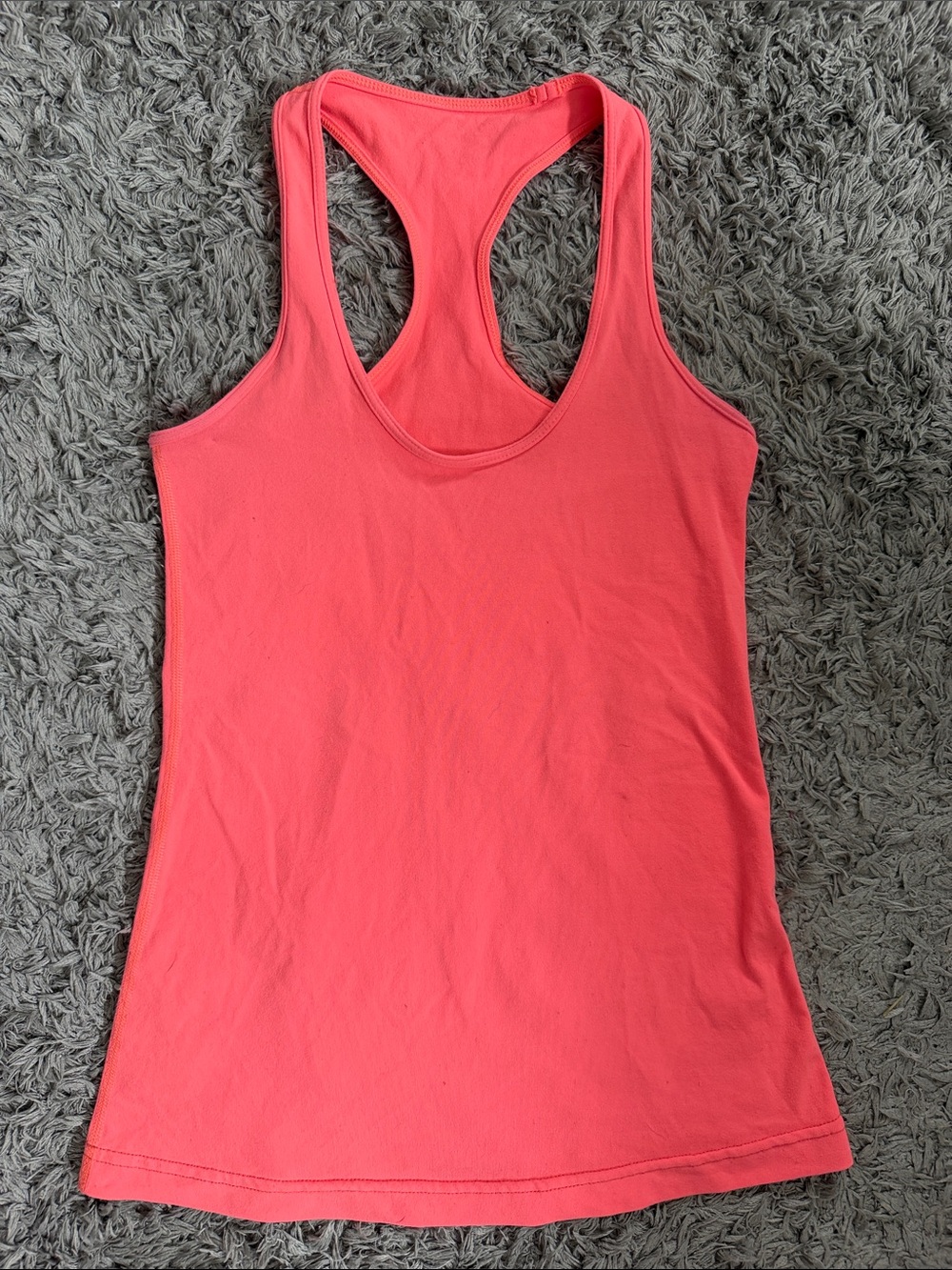 lululemon athletica Coral Racerback Performance Tank